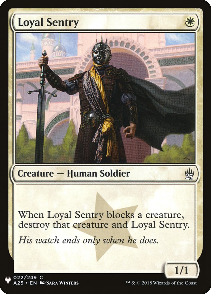 Loyal Sentry [Mystery Booster] | Card Citadel