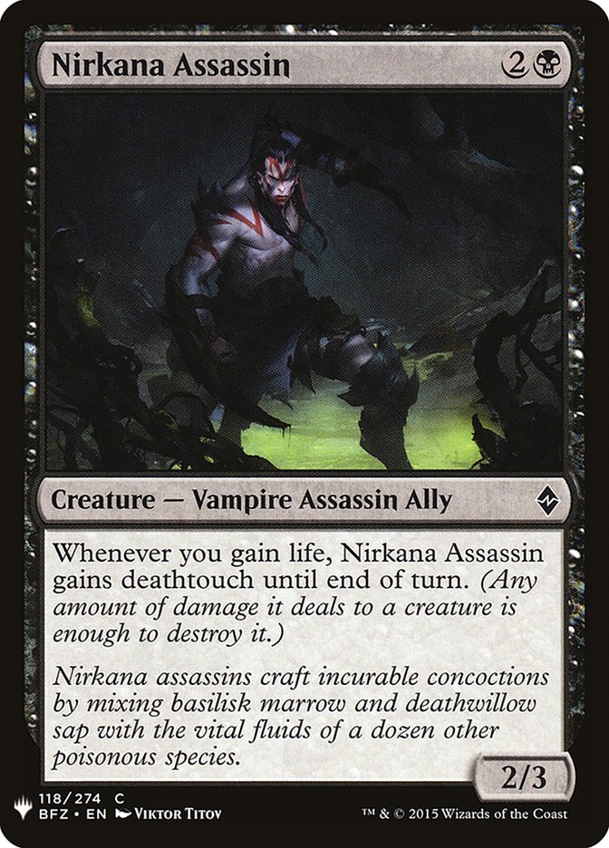 Nirkana Assassin [Mystery Booster] | Card Citadel