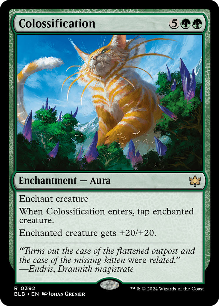 Colossification [Bloomburrow] | Card Citadel