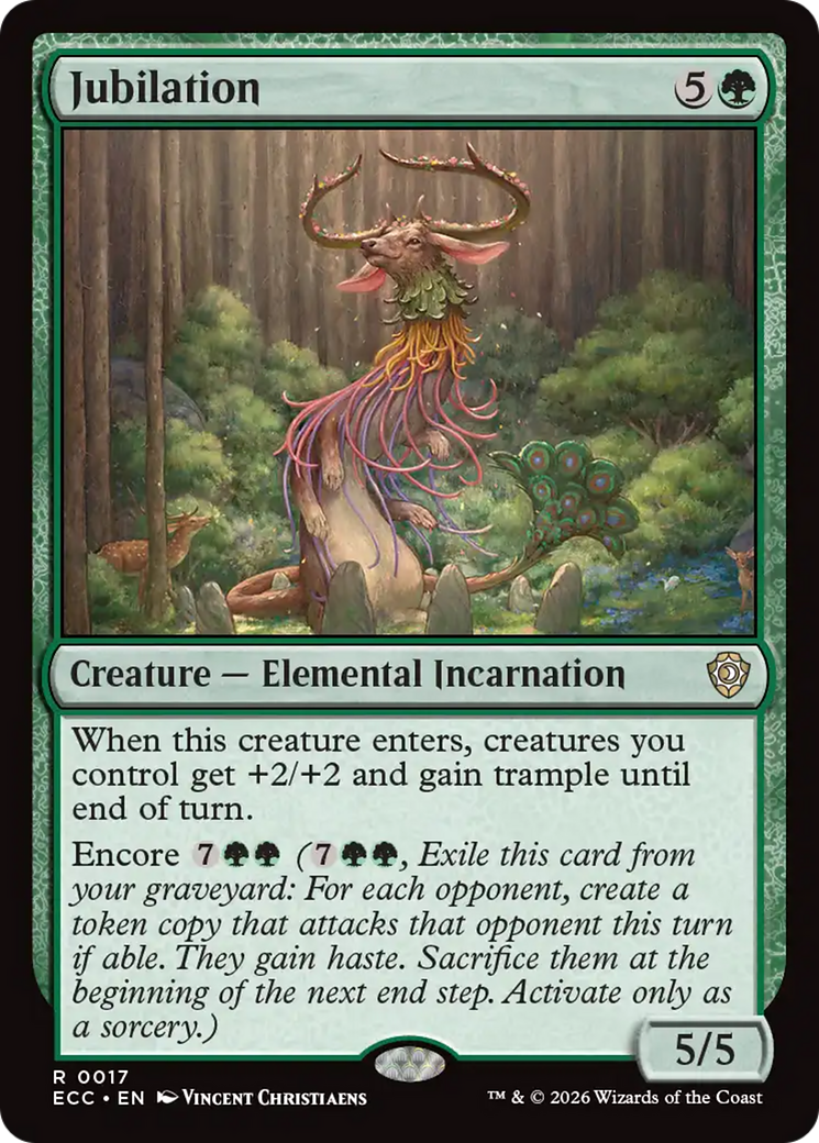 Jubilation [Lorwyn Eclipsed Commander] | Card Citadel