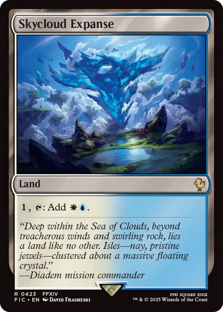 Skycloud Expanse [FINAL FANTASY Commander] | Card Citadel