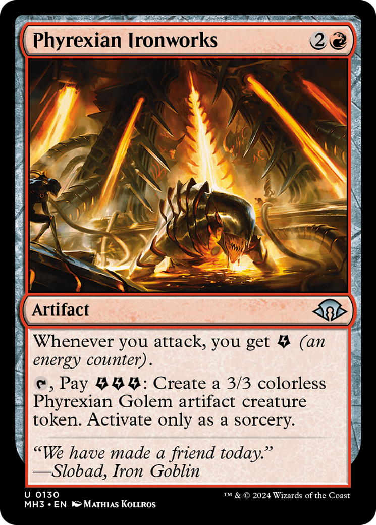 Phyrexian Ironworks [Modern Horizons 3] | Card Citadel