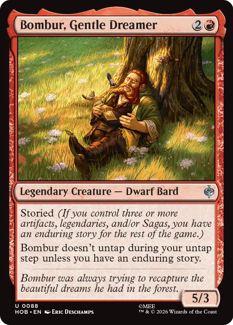 Bombur, Gentle Dreamer [The Hobbit] | Card Citadel