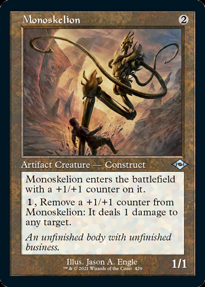 Monoskelion (Retro Foil Etched) [Modern Horizons 2] | Card Citadel