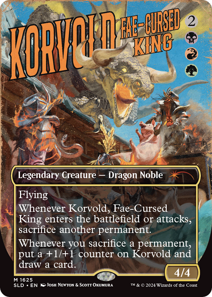 Korvold, Fae-Cursed King [Secret Lair Drop Series] | Card Citadel