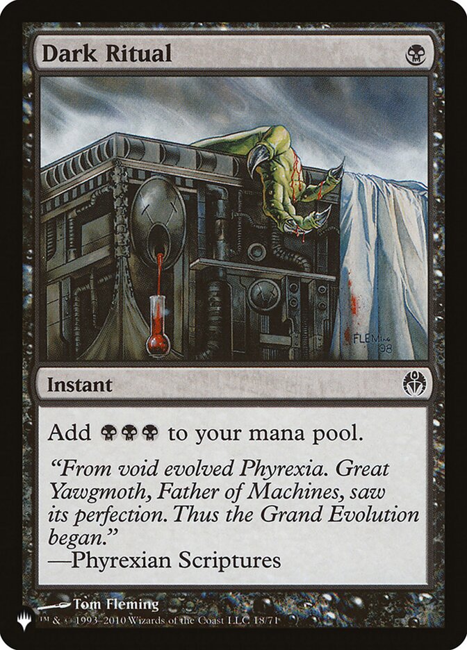 Dark Ritual [The List] | Card Citadel