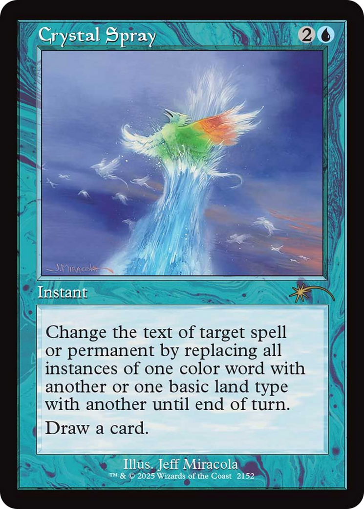 Crystal Spray (Retro Frame) [Secret Lair Drop Series] | Card Citadel