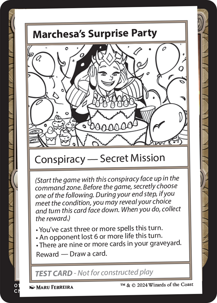 Marchesa's Surprise Party [Mystery Booster 2 Playtest Cards] | Card Citadel