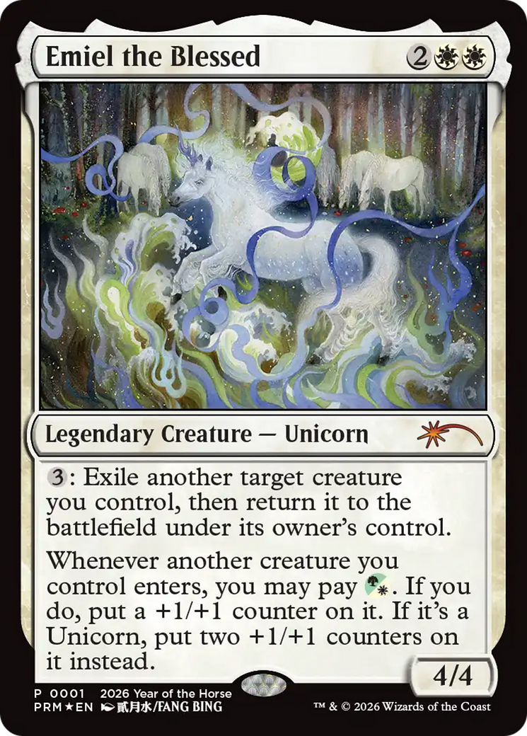 Emiel the Blessed (Year of the Horse 2026) [Standard Showdown Promos] | Card Citadel