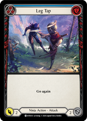 Leg Tap (Blue) [U-WTR103] (Welcome to Rathe Unlimited)  Unlimited Normal | Card Citadel