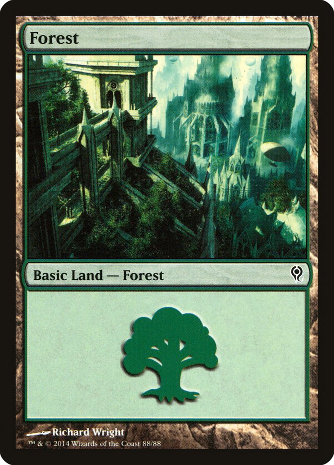 Forest (88) [Duel Decks: Jace vs. Vraska] | Card Citadel