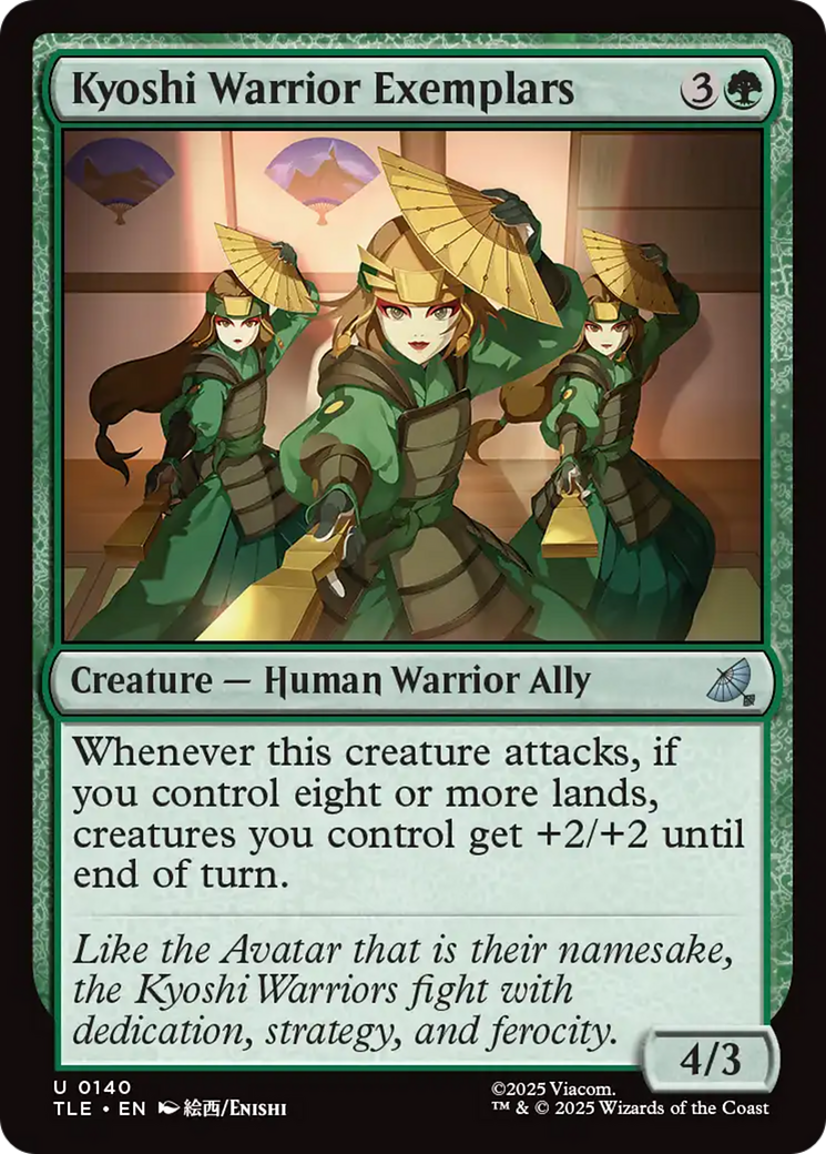 Kyoshi Warrior Exemplars [Avatar: The Last Airbender: Eternal-Legal] | Card Citadel