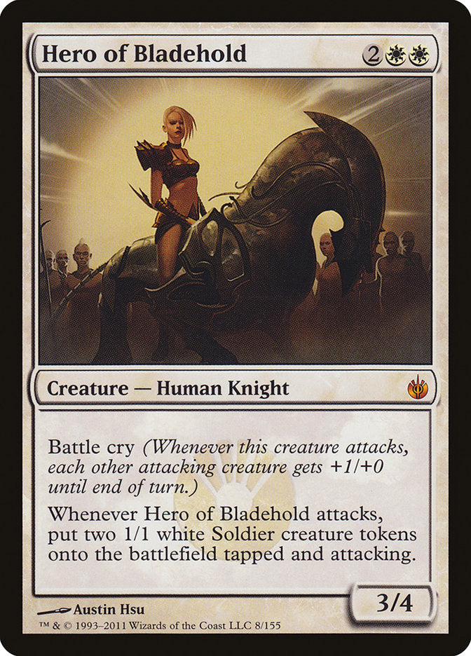 Hero of Bladehold (Oversized) [Oversize Cards] | Card Citadel