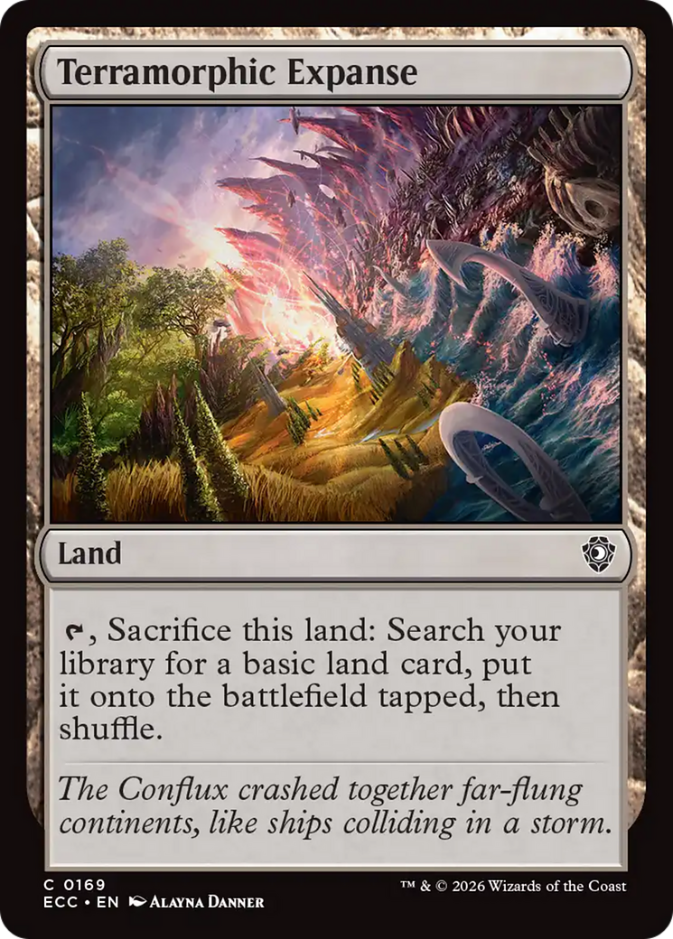 Terramorphic Expanse [Lorwyn Eclipsed Commander] | Card Citadel