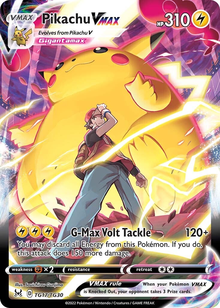 Pikachu VMAX (TG17/TG30) [Sword & Shield: Lost Origin] | Card Citadel