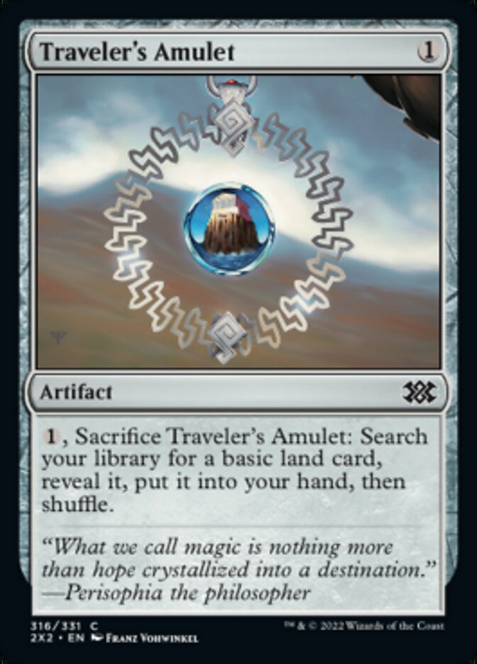 Traveler's Amulet [Double Masters 2022] | Card Citadel