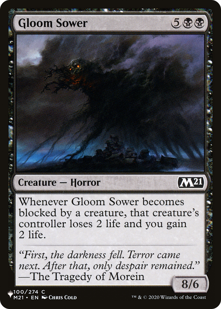 Gloom Sower [The List Reprints] | Card Citadel