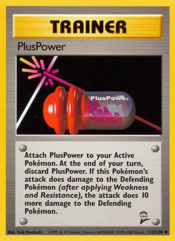 PlusPower (113/130) [Base Set 2] | Card Citadel