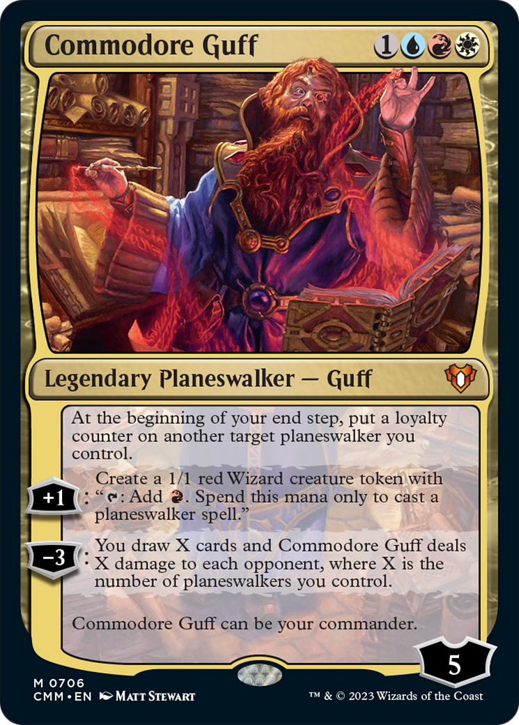 Commodore Guff [Commander Masters] | Card Citadel