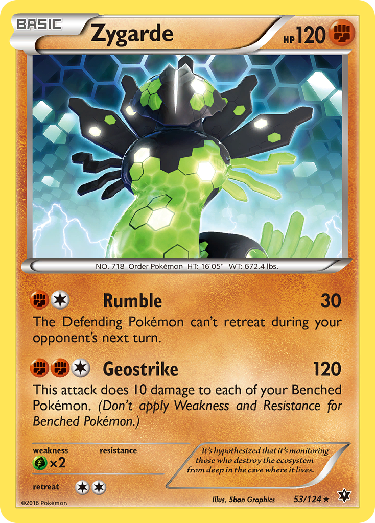 Zygarde (53/124) [XY: Fates Collide] | Card Citadel