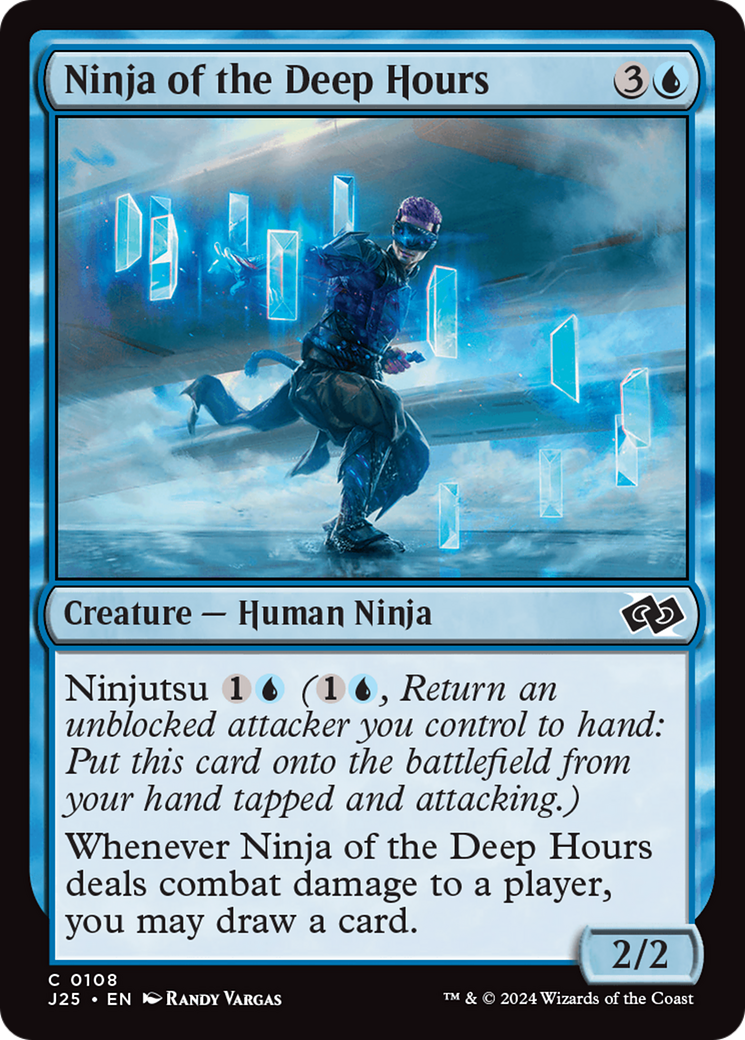 Ninja of the Deep Hours [Foundations Jumpstart] | Card Citadel