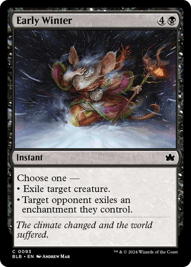 Early Winter [Bloomburrow] | Card Citadel