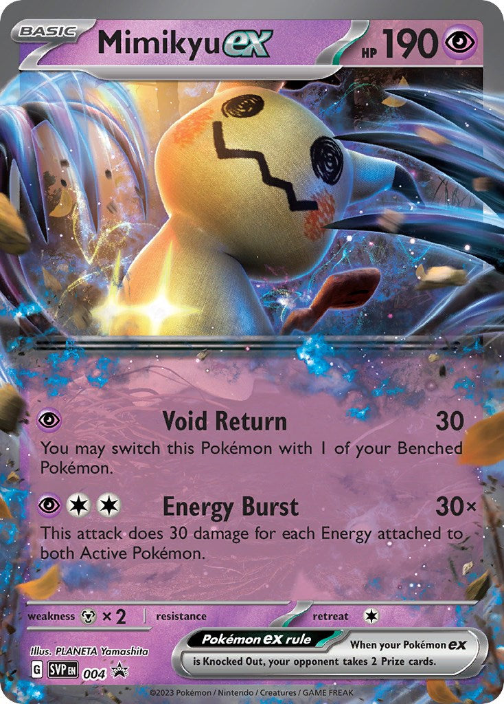 Mimikyu ex (004) [Scarlet & Violet: Black Star Promos] | Card Citadel