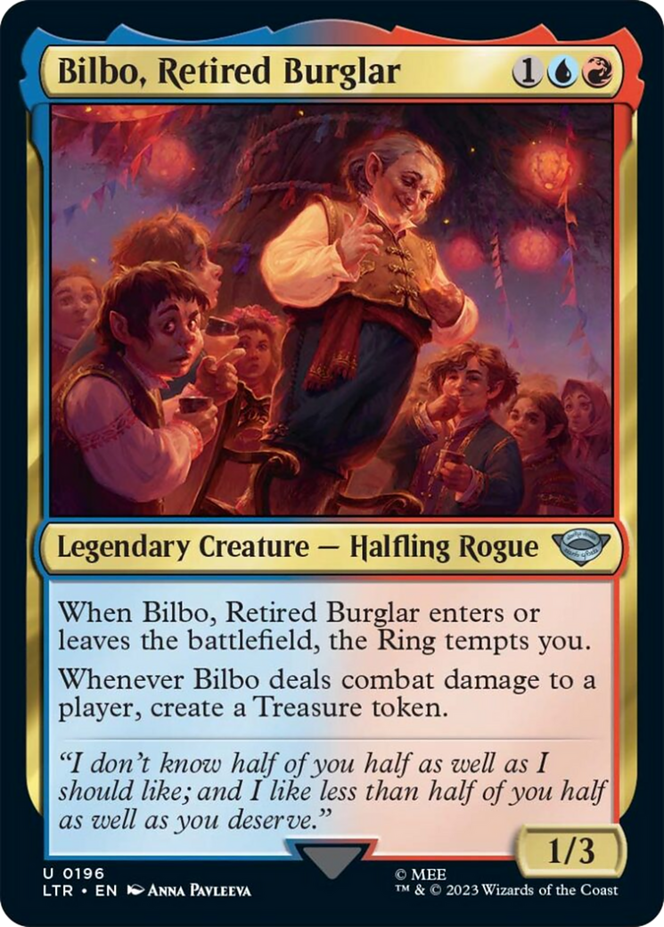 Bilbo, Retired Burglar [The Lord of the Rings: Tales of Middle-Earth] | Card Citadel