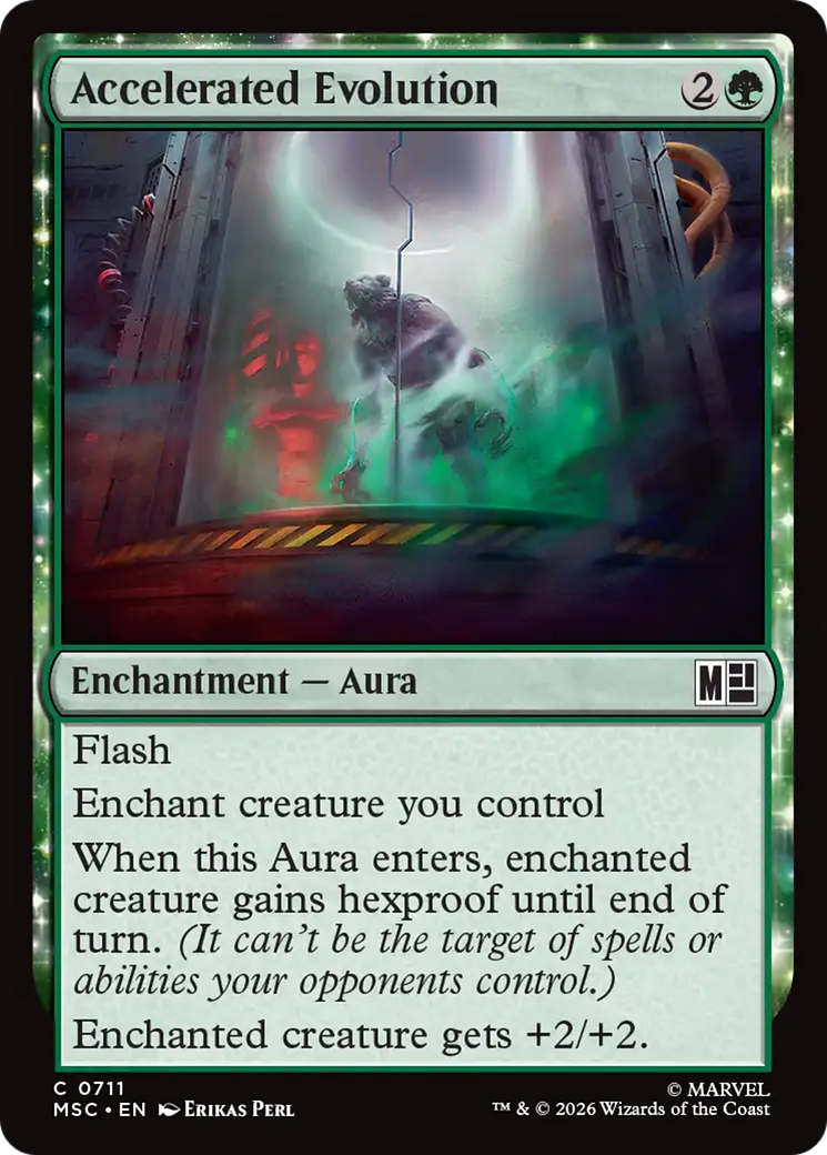 Accelerated Evolution [Marvel Super Heroes Commander] | Card Citadel