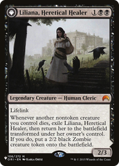 Liliana, Heretical Healer // Liliana, Defiant Necromancer [Secret Lair: From Cute to Brute] | Card Citadel