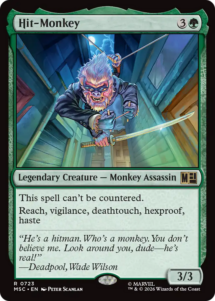 Hit-Monkey [Marvel Super Heroes Commander] | Card Citadel