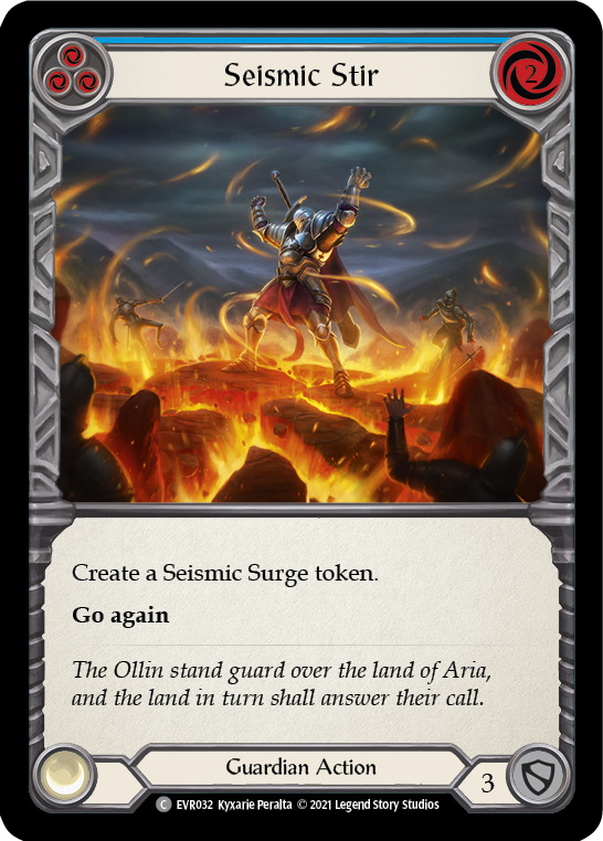 Seismic Stir (Blue) [EVR032] (Everfest)  1st Edition Normal | Card Citadel