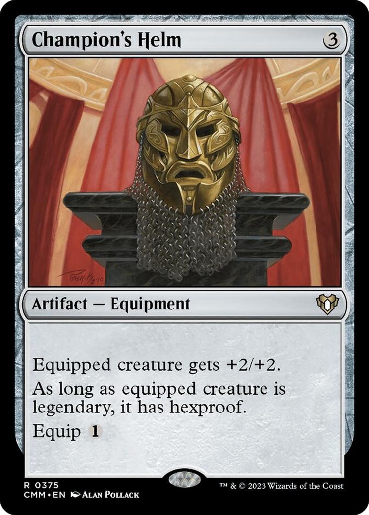 Champion's Helm [Commander Masters] | Card Citadel