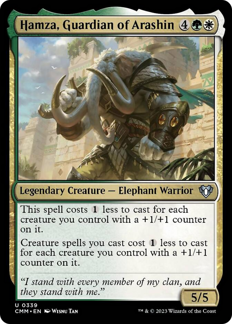 Hamza, Guardian of Arashin [Commander Masters] | Card Citadel
