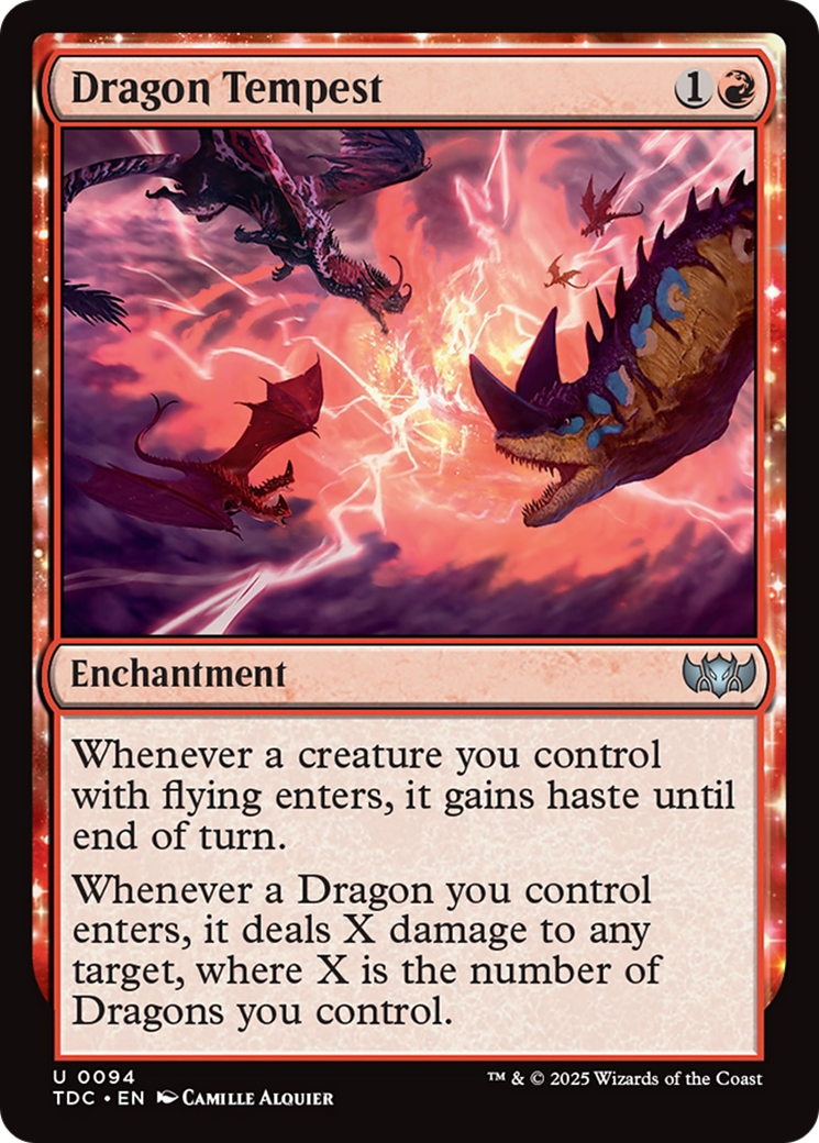 Dragon Tempest [Tarkir: Dragonstorm Commander] | Card Citadel