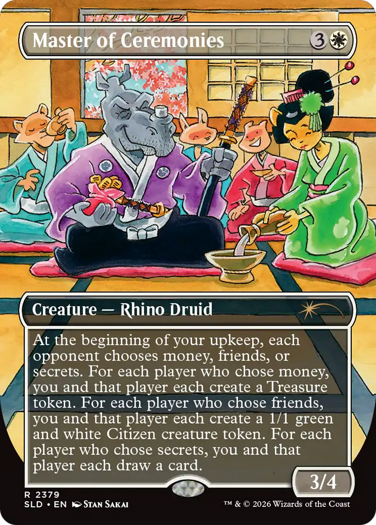 Master of Ceremonies [Secret Lair Drop Series] | Card Citadel