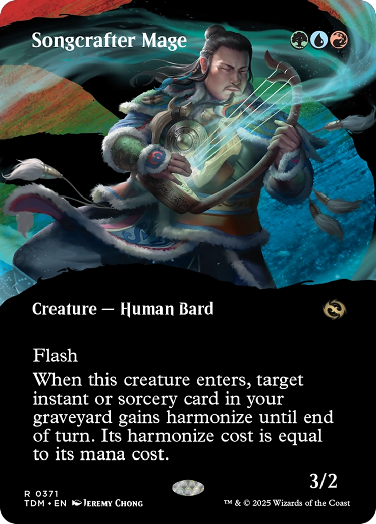 Songcrafter Mage (Borderless) [Tarkir: Dragonstorm] | Card Citadel