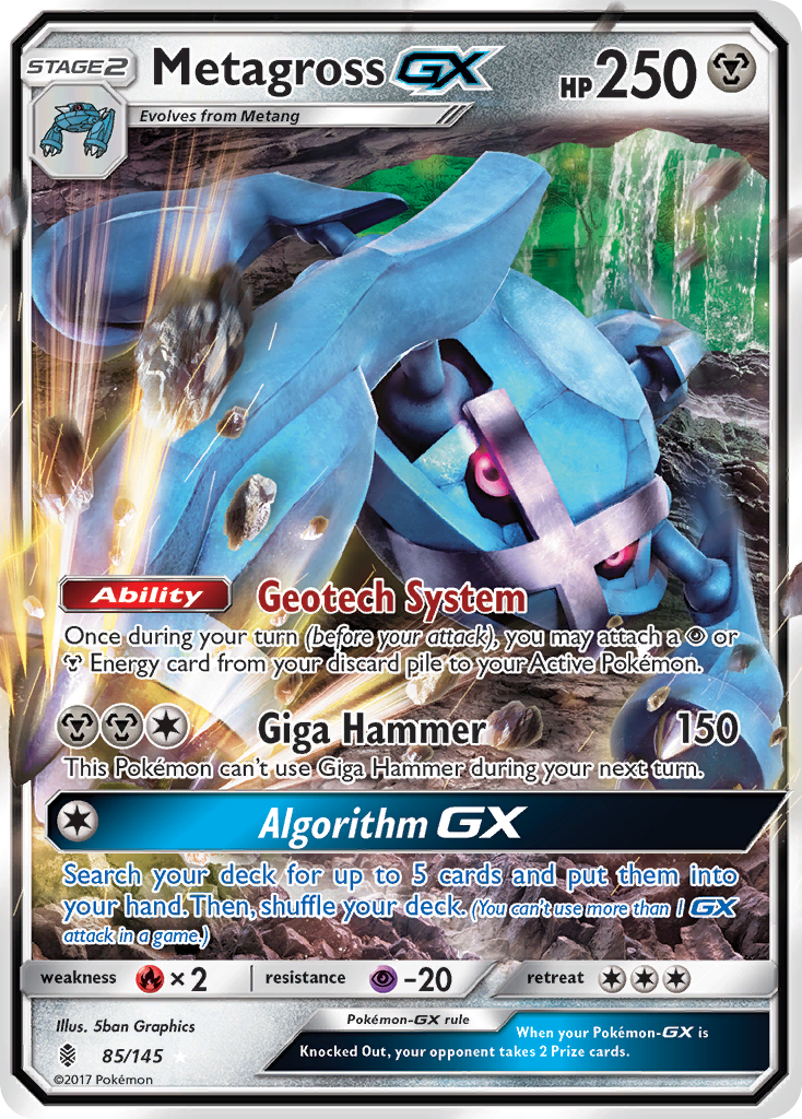 Metagross GX (85/145) [Sun & Moon: Guardians Rising] | Card Citadel