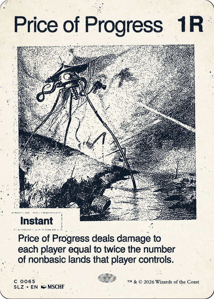 Price of Progress (0065) [Secret Lair x MSCHF: The Zeta Set] | Card Citadel