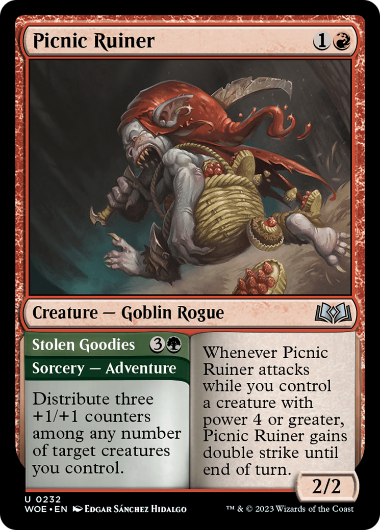 Picnic Ruiner // Stolen Goodies [Wilds of Eldraine] | Card Citadel