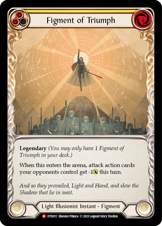 Figment of Triumph // Victoria, Archangel of Triumph [DTD011 //] (Dusk Till Dawn) | Card Citadel