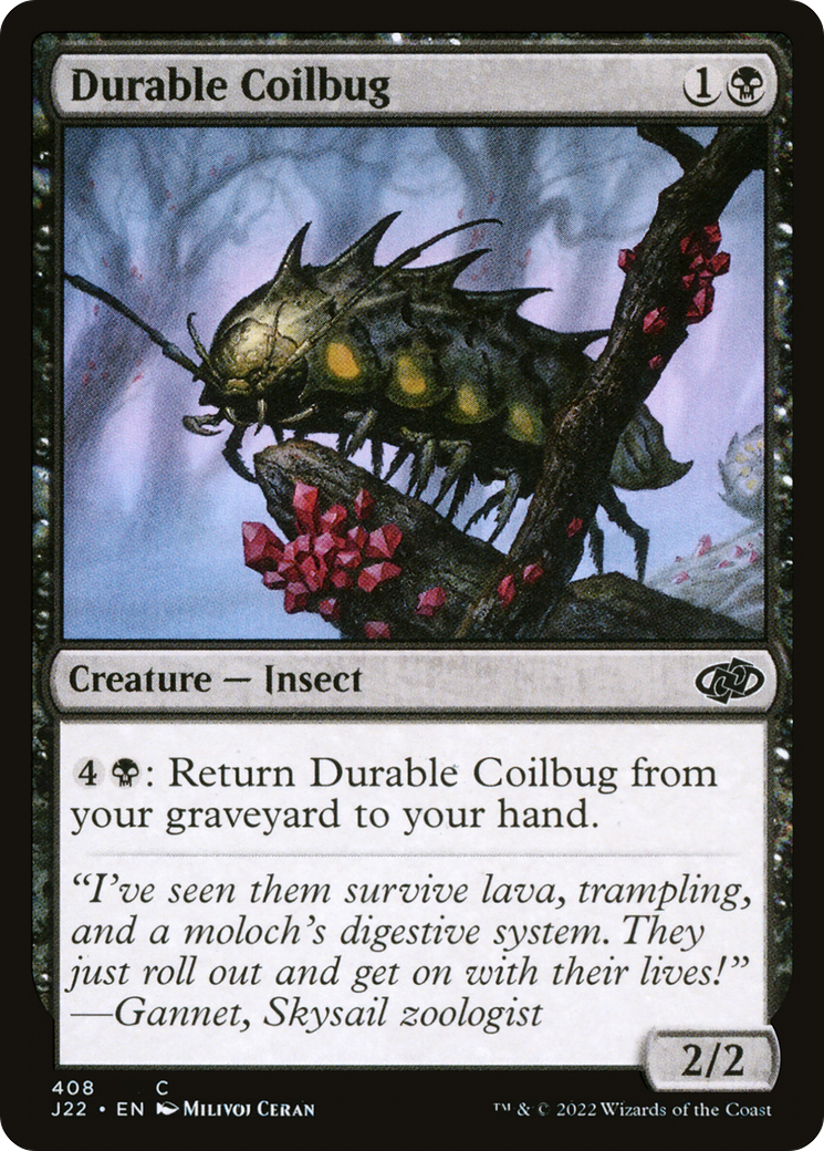 Durable Coilbug [Jumpstart 2022] | Card Citadel