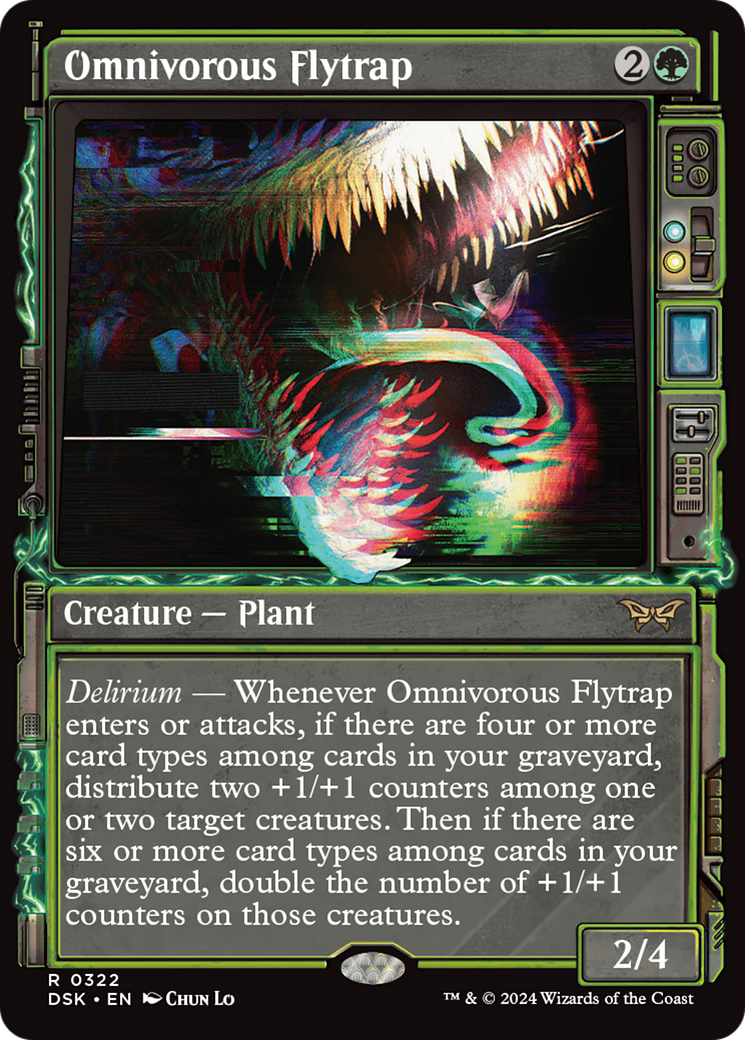 Omnivorous Flytrap (Showcase) [Duskmourn: House of Horror] | Card Citadel