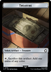 Treasure (0019) // Copy Double-Sided Token [Fallout Tokens] | Card Citadel