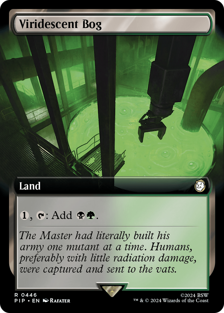 Viridescent Bog (Extended Art) [Fallout] | Card Citadel