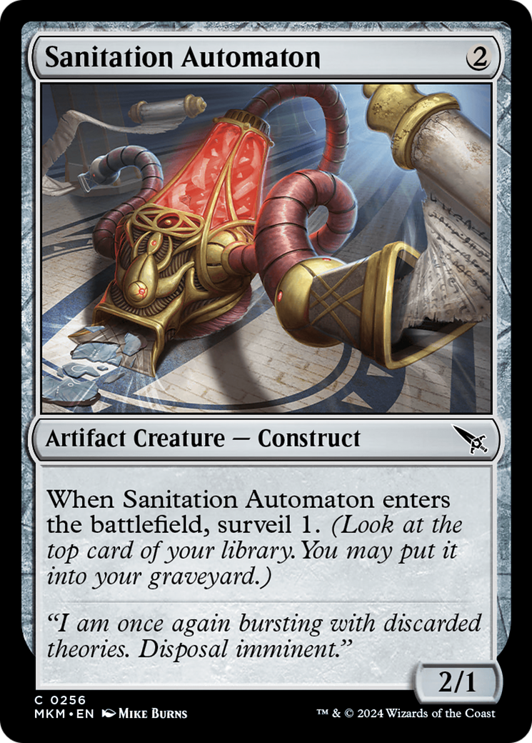 Sanitation Automaton [Murders at Karlov Manor] | Card Citadel