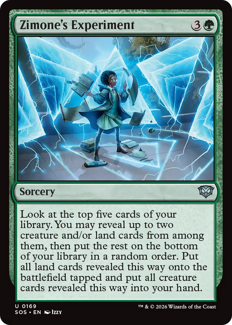 Zimone's Experiment [Secrets of Strixhaven] | Card Citadel