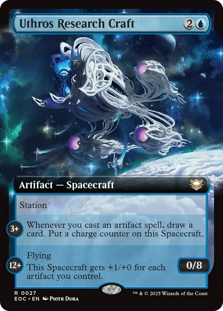 Uthros Research Craft (Extended Art) [Edge of Eternities Commander] | Card Citadel