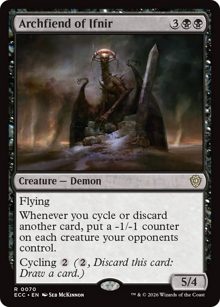 Archfiend of Ifnir [Lorwyn Eclipsed Commander] | Card Citadel