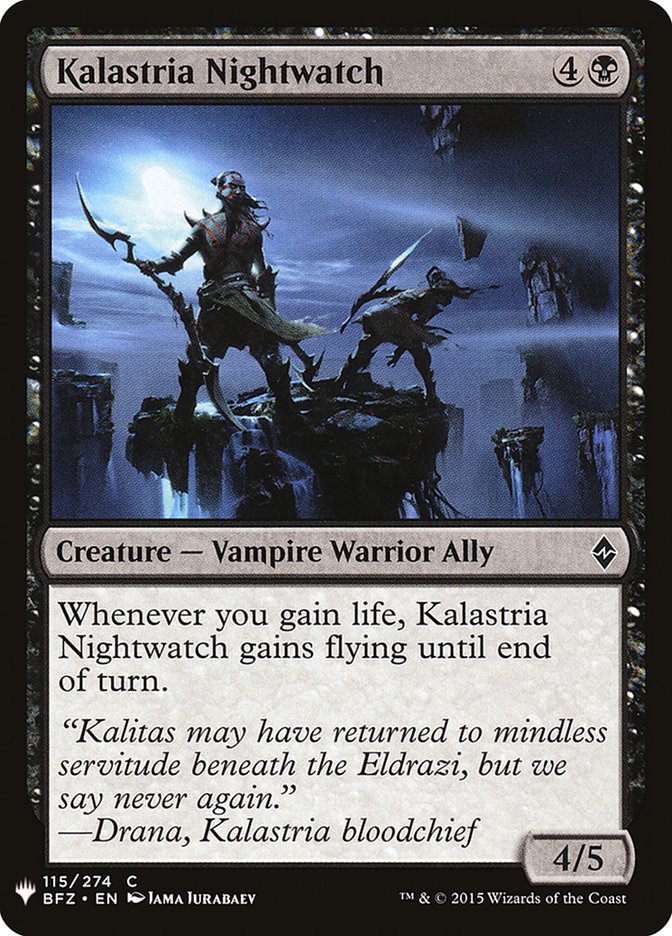 Kalastria Nightwatch [Mystery Booster] | Card Citadel